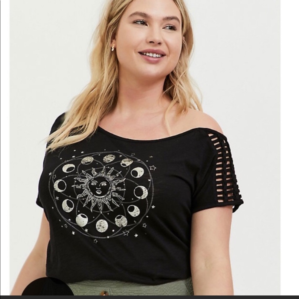 Off the shoulder shirt
